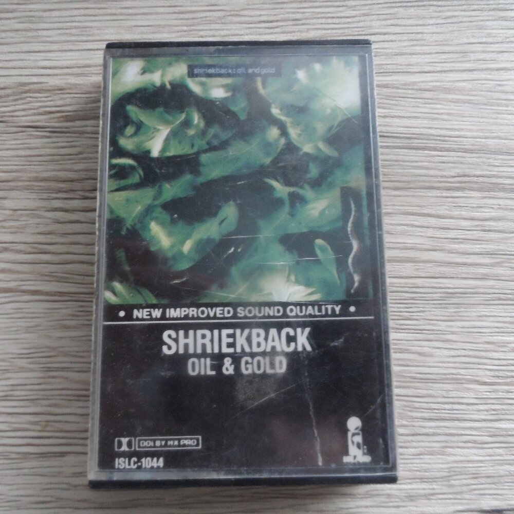 1985 Shriekback "Oil & Gold" Cassette Tape